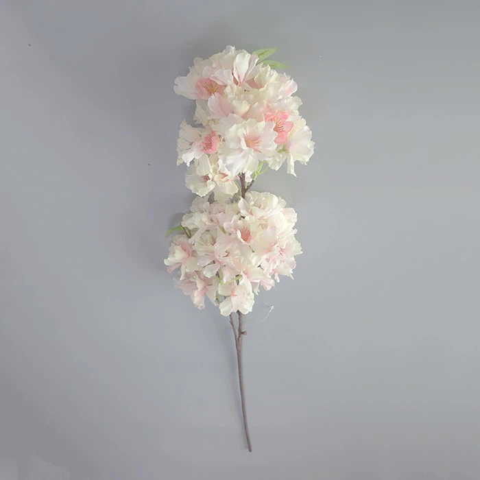 Pink artificial flowers